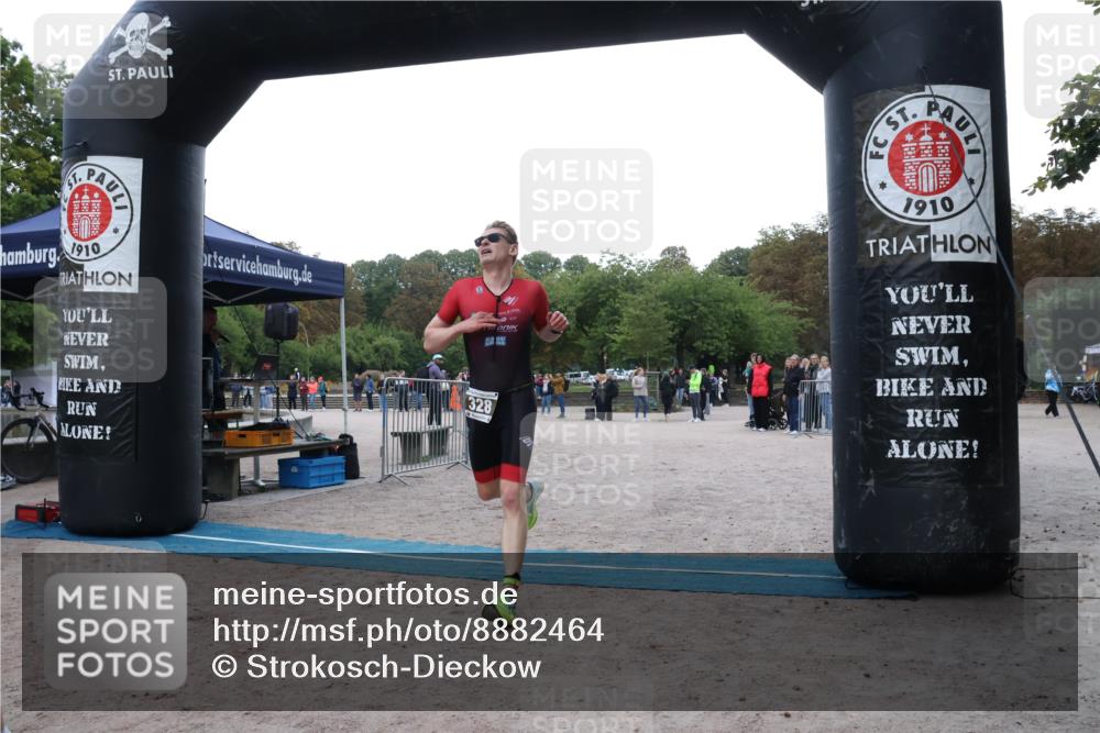 14.09.2025 - Stadtparktriathlon Strokosch-Dieckow http://msf.ph/oto/8882464 14.09.2025 09:48:14 Ziel 328, 342 meine-sportfotos.de