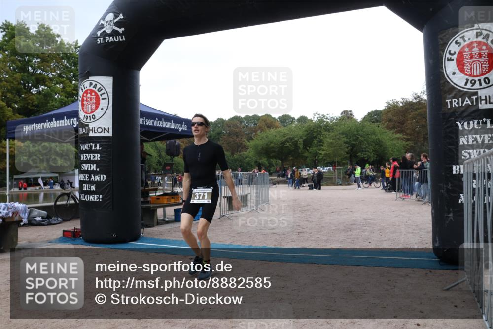 14.09.2025 - Stadtparktriathlon Strokosch-Dieckow http://msf.ph/oto/8882585 14.09.2025 09:49:35 Ziel 371 meine-sportfotos.de