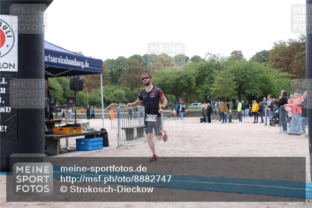 14.09.2025 - Stadtparktriathlon Strokosch-Dieckow http://msf.ph/oto/8882747 14.09.2025 09:51:34 Ziel 321 meine-sportfotos.de