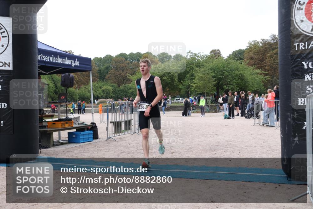 14.09.2025 - Stadtparktriathlon Strokosch-Dieckow http://msf.ph/oto/8882860 14.09.2025 09:54:37 Ziel 436 meine-sportfotos.de