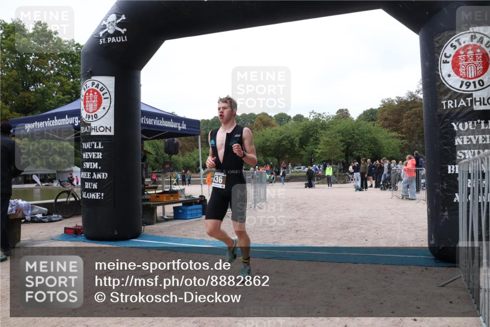 14.09.2025 - Stadtparktriathlon Strokosch-Dieckow http://msf.ph/oto/8882862 14.09.2025 09:54:38 Ziel 436 meine-sportfotos.de