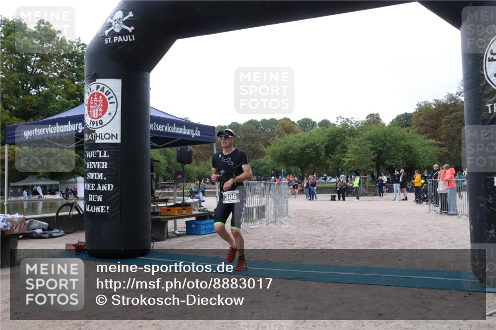 14.09.2025 - Stadtparktriathlon Strokosch-Dieckow http://msf.ph/oto/8883017 14.09.2025 09:57:30 Ziel 306 meine-sportfotos.de