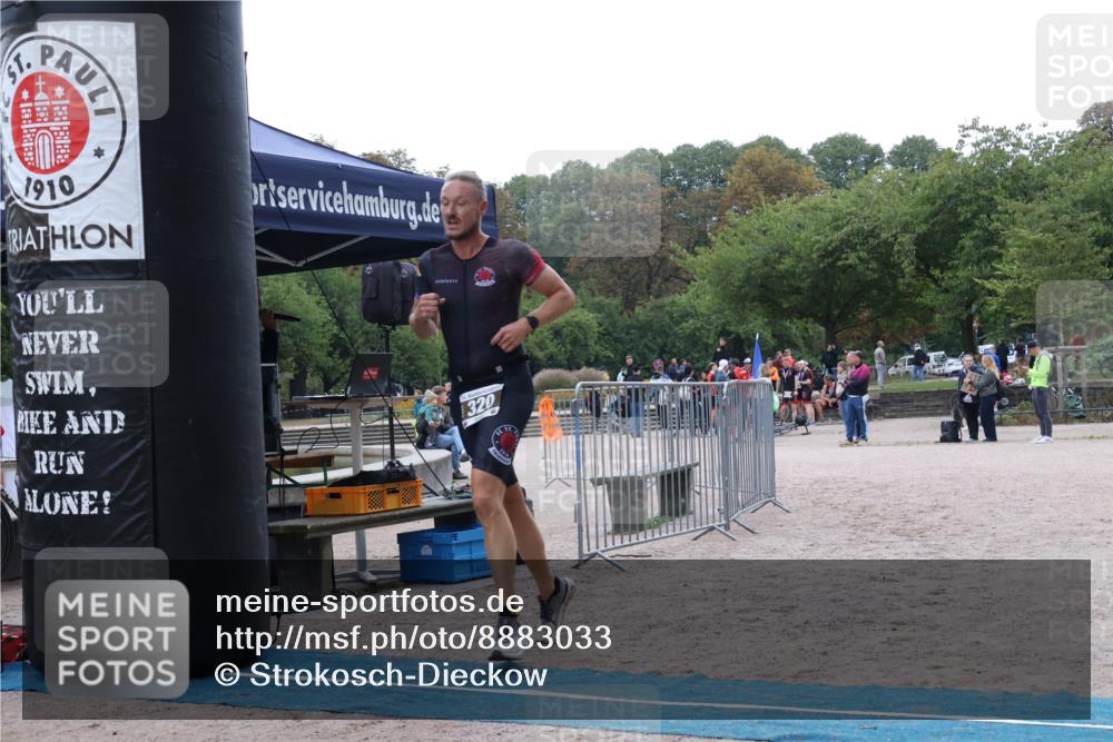 14.09.2025 - Stadtparktriathlon Strokosch-Dieckow http://msf.ph/oto/8883033 14.09.2025 09:57:38 Ziel 320 meine-sportfotos.de