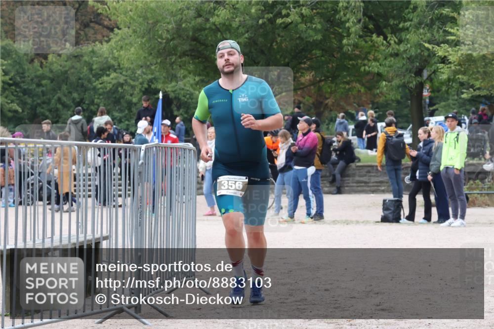 14.09.2025 - Stadtparktriathlon Strokosch-Dieckow http://msf.ph/oto/8883103 14.09.2025 09:59:48 Ziel 356 meine-sportfotos.de