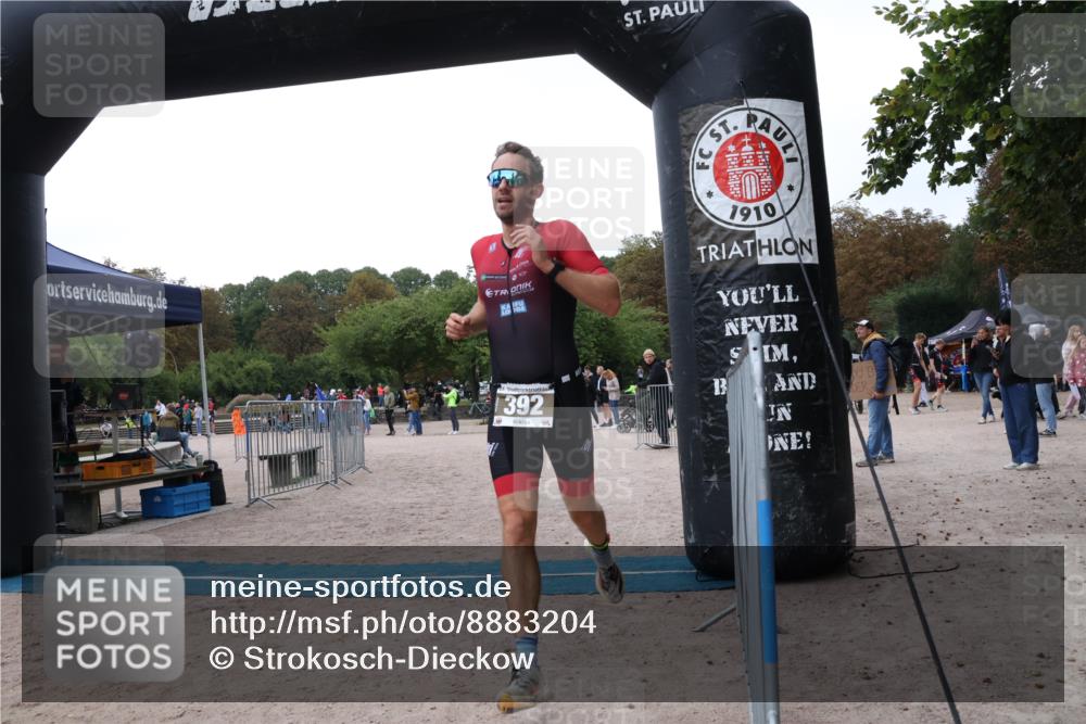 14.09.2025 - Stadtparktriathlon Strokosch-Dieckow http://msf.ph/oto/8883204 14.09.2025 10:02:39 Ziel 392 meine-sportfotos.de