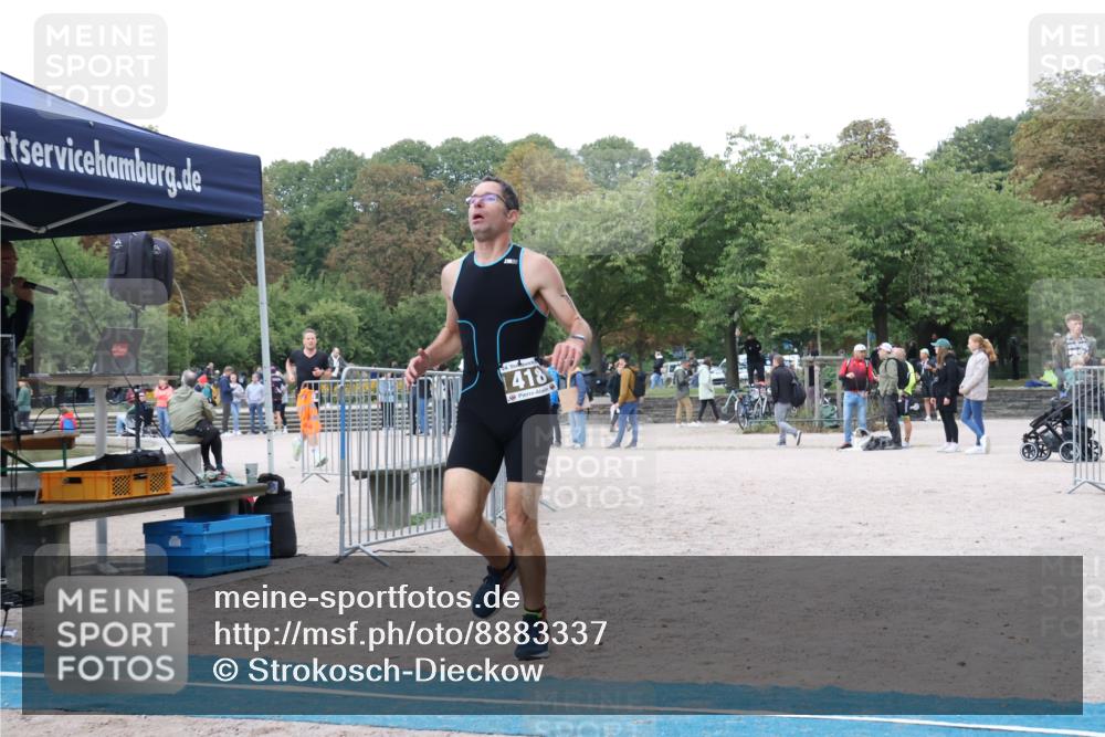 14.09.2025 - Stadtparktriathlon Strokosch-Dieckow http://msf.ph/oto/8883337 14.09.2025 10:06:32 Ziel 380, 418, 431 meine-sportfotos.de