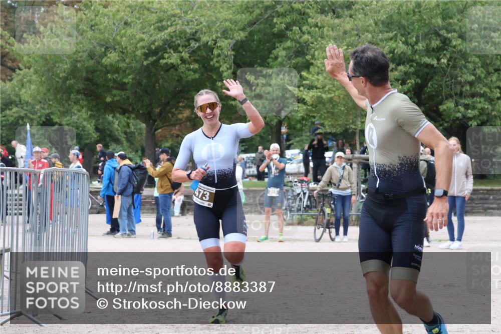 14.09.2025 - Stadtparktriathlon Strokosch-Dieckow http://msf.ph/oto/8883387 14.09.2025 10:07:41 Ziel 338, 473 meine-sportfotos.de