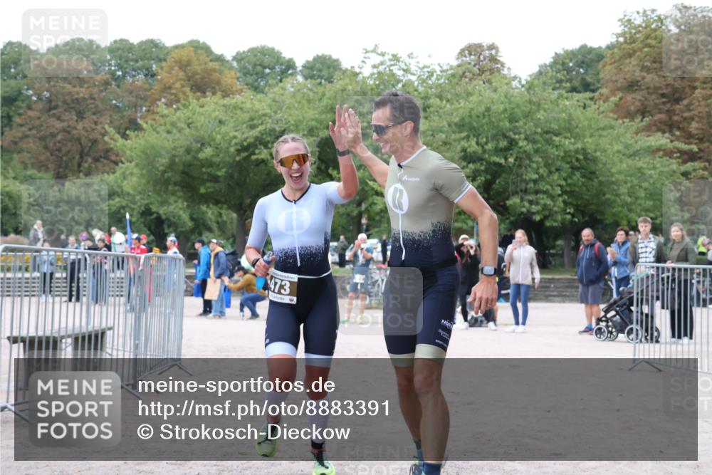 14.09.2025 - Stadtparktriathlon Strokosch-Dieckow http://msf.ph/oto/8883391 14.09.2025 10:07:42 Ziel 338, 473 meine-sportfotos.de