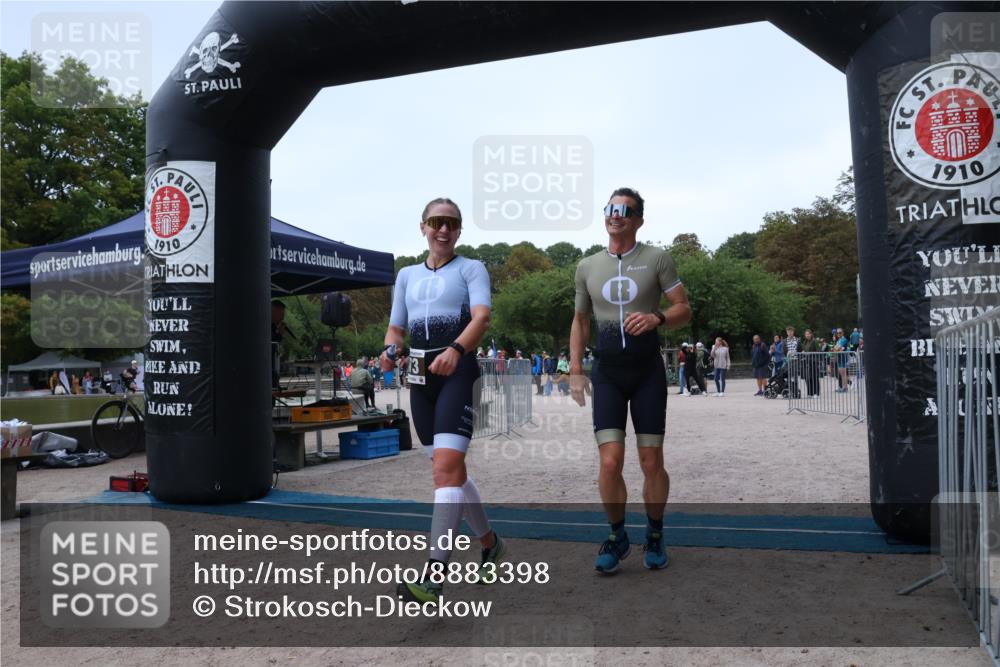 14.09.2025 - Stadtparktriathlon Strokosch-Dieckow http://msf.ph/oto/8883398 14.09.2025 10:07:43 Ziel 338, 473 meine-sportfotos.de
