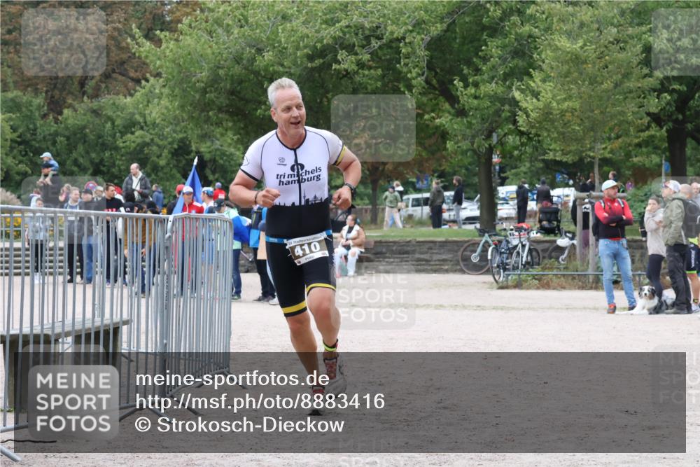 14.09.2025 - Stadtparktriathlon Strokosch-Dieckow http://msf.ph/oto/8883416 14.09.2025 10:08:23 Ziel 410 meine-sportfotos.de