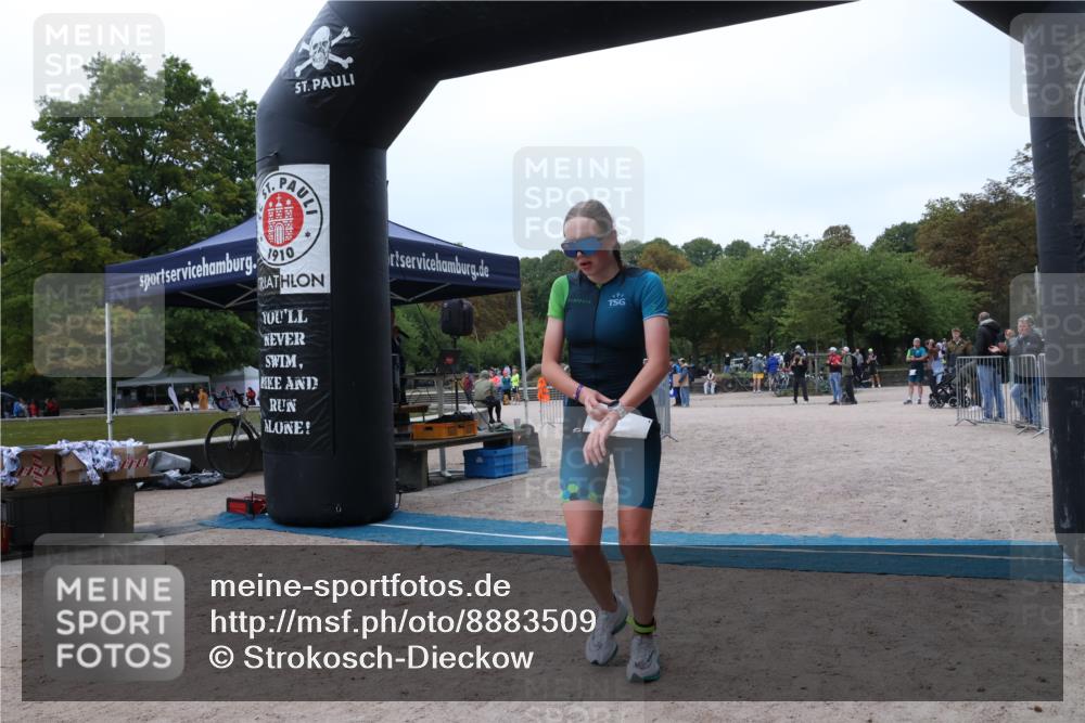 14.09.2025 - Stadtparktriathlon Strokosch-Dieckow http://msf.ph/oto/8883509 14.09.2025 10:10:35 Ziel 487 meine-sportfotos.de