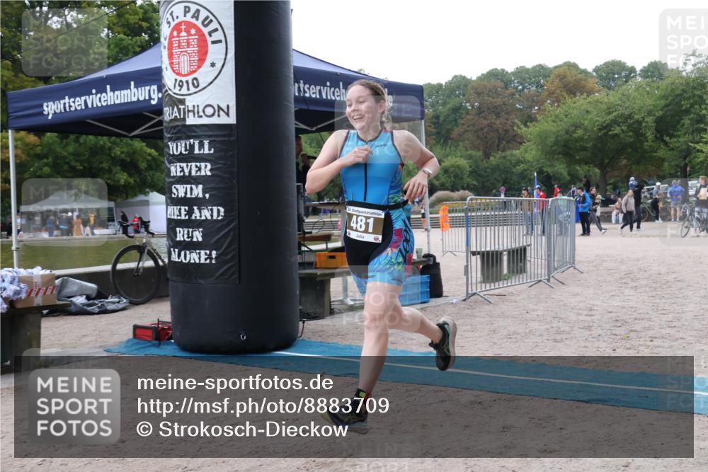 14.09.2025 - Stadtparktriathlon Strokosch-Dieckow http://msf.ph/oto/8883709 14.09.2025 10:16:46 Ziel 481 meine-sportfotos.de