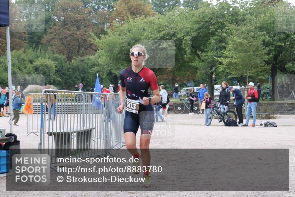 14.09.2025 - Stadtparktriathlon Strokosch-Dieckow http://msf.ph/oto/8883780 14.09.2025 10:18:08 Ziel 503 meine-sportfotos.de