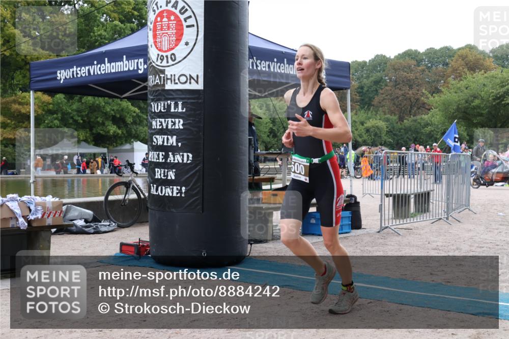 14.09.2025 - Stadtparktriathlon Strokosch-Dieckow http://msf.ph/oto/8884242 14.09.2025 10:28:10 Ziel 500 meine-sportfotos.de