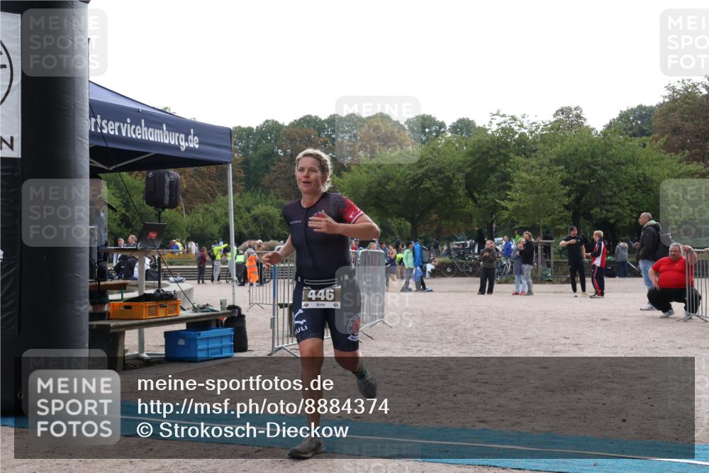14.09.2025 - Stadtparktriathlon Strokosch-Dieckow http://msf.ph/oto/8884374 14.09.2025 10:33:38 Ziel 446 meine-sportfotos.de