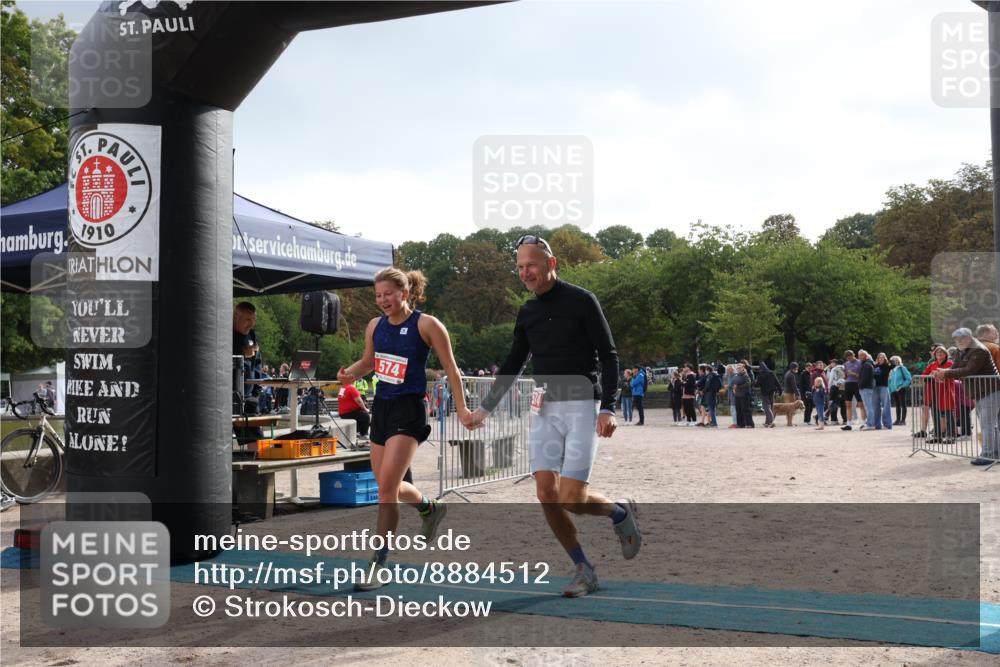 14.09.2025 - Stadtparktriathlon Strokosch-Dieckow http://msf.ph/oto/8884512 14.09.2025 10:40:33 Ziel 574 meine-sportfotos.de