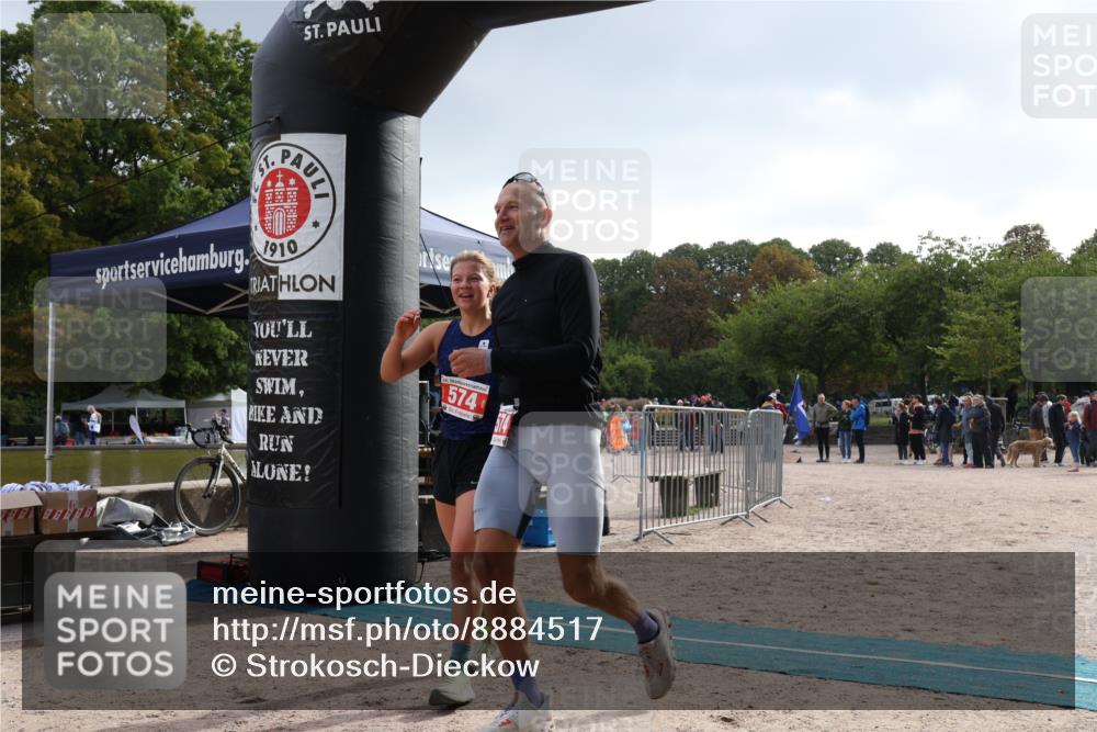 14.09.2025 - Stadtparktriathlon Strokosch-Dieckow http://msf.ph/oto/8884517 14.09.2025 10:40:34 Ziel 574 meine-sportfotos.de