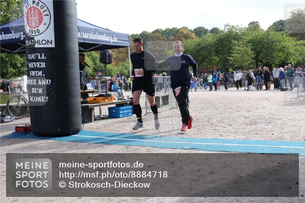 14.09.2025 - Stadtparktriathlon Strokosch-Dieckow http://msf.ph/oto/8884718 14.09.2025 10:52:11 Ziel 576, 594 meine-sportfotos.de