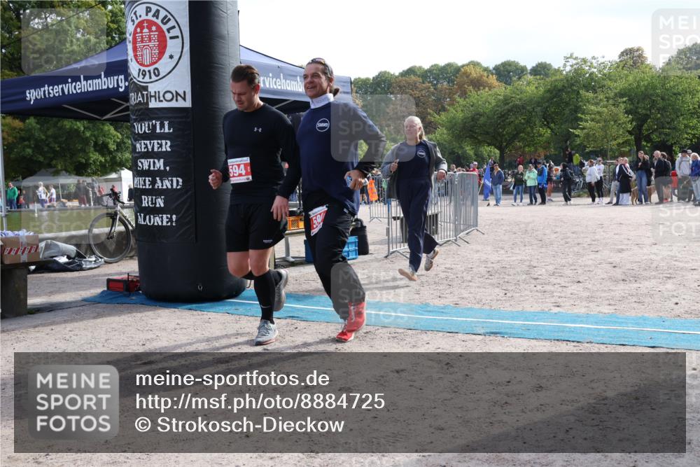 14.09.2025 - Stadtparktriathlon Strokosch-Dieckow http://msf.ph/oto/8884725 14.09.2025 10:52:12 Ziel 576, 594 meine-sportfotos.de