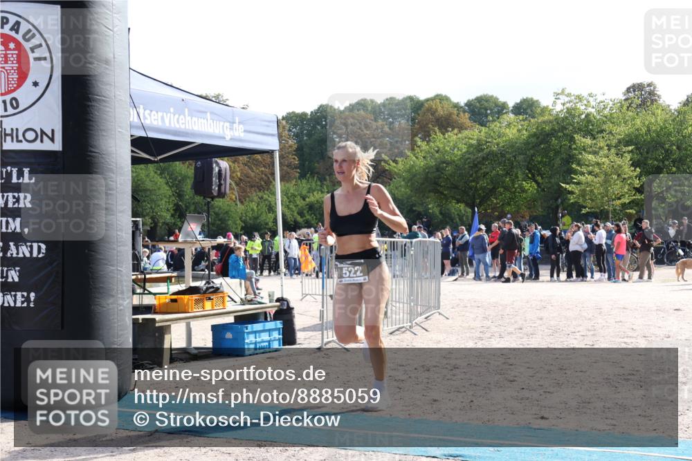 14.09.2025 - Stadtparktriathlon Strokosch-Dieckow http://msf.ph/oto/8885059 14.09.2025 11:01:28 Ziel 522 meine-sportfotos.de