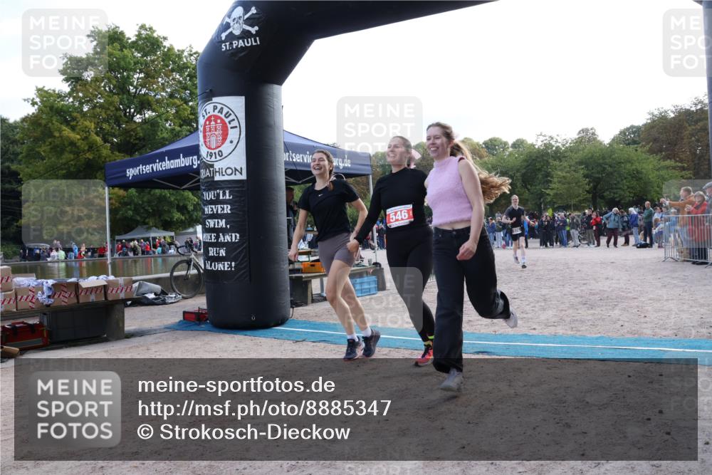 14.09.2025 - Stadtparktriathlon Strokosch-Dieckow http://msf.ph/oto/8885347 14.09.2025 11:06:10 Ziel 526, 546 meine-sportfotos.de
