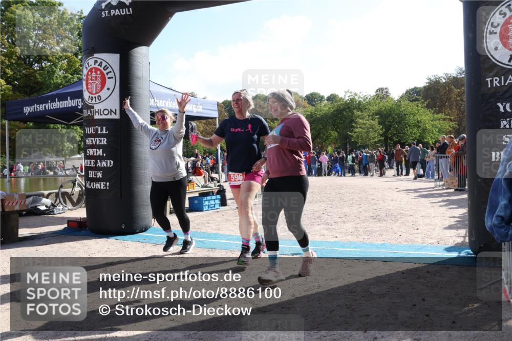 14.09.2025 - Stadtparktriathlon Strokosch-Dieckow http://msf.ph/oto/8886100 14.09.2025 11:12:27 Ziel 596 meine-sportfotos.de