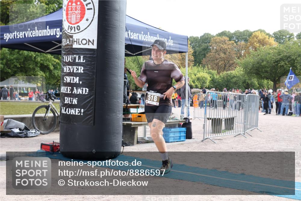 14.09.2025 - Stadtparktriathlon Strokosch-Dieckow http://msf.ph/oto/8886597 14.09.2025 11:23:02 Ziel 518 meine-sportfotos.de