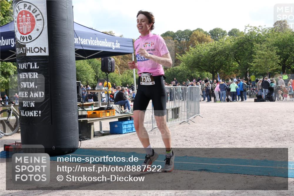 14.09.2025 - Stadtparktriathlon Strokosch-Dieckow http://msf.ph/oto/8887522 14.09.2025 11:42:32 Ziel 736 meine-sportfotos.de