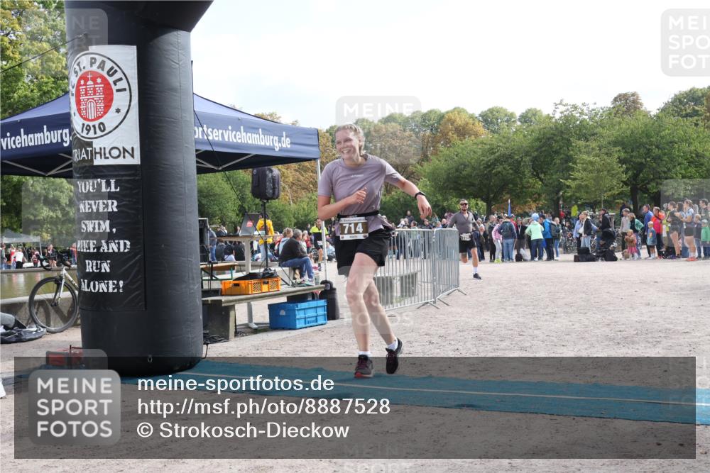 14.09.2025 - Stadtparktriathlon Strokosch-Dieckow http://msf.ph/oto/8887528 14.09.2025 11:42:42 Ziel 714, 729, 762 meine-sportfotos.de