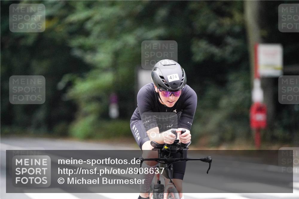 14.09.2025 - Stadtparktriathlon Michael Burmester http://msf.ph/oto/8908637 14.09.2025 09:38:43 Radfahren 474, 493 meine-sportfotos.de