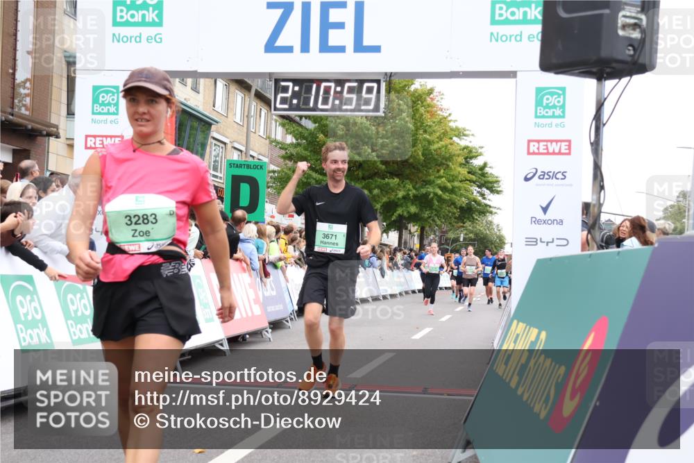 21.09.2025 - PSD Bank Halbmarathon Strokosch-Dieckow http://msf.ph/oto/8929424 21.09.2025 12:10:22 Ziel 2764, 3283, 3671 meine-sportfotos.de