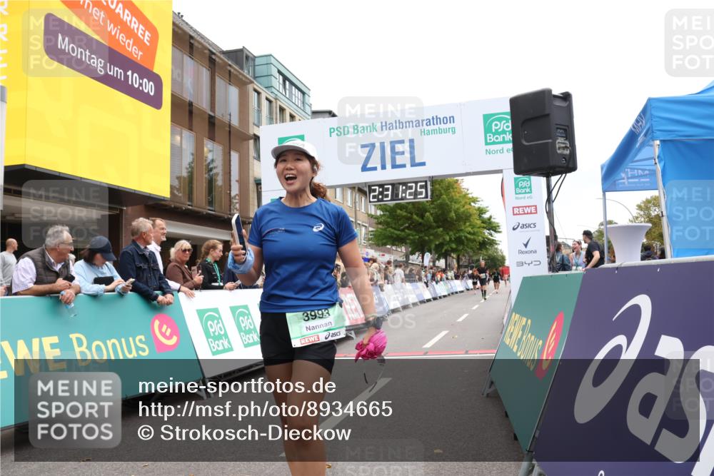 21.09.2025 - PSD Bank Halbmarathon Strokosch-Dieckow http://msf.ph/oto/8934665 21.09.2025 12:30:49 Ziel 3993 meine-sportfotos.de