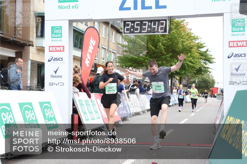 21.09.2025 - PSD Bank Halbmarathon Strokosch-Dieckow http://msf.ph/oto/8938506 21.09.2025 12:53:06 Ziel 3384, 3427 meine-sportfotos.de