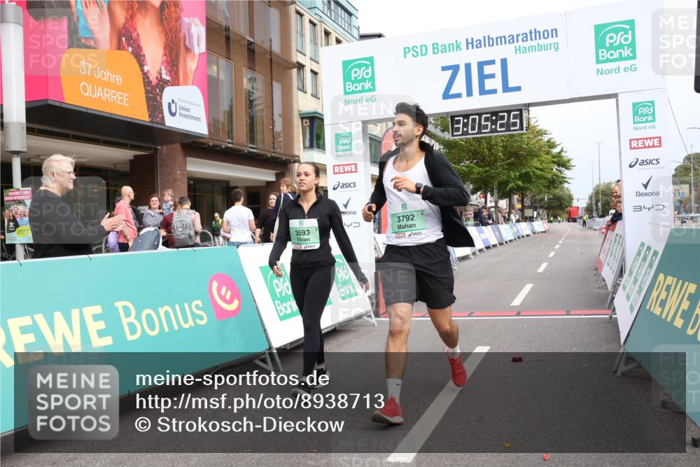 21.09.2025 - PSD Bank Halbmarathon Strokosch-Dieckow http://msf.ph/oto/8938713 21.09.2025 13:04:48 Ziel 3593, 3792 meine-sportfotos.de