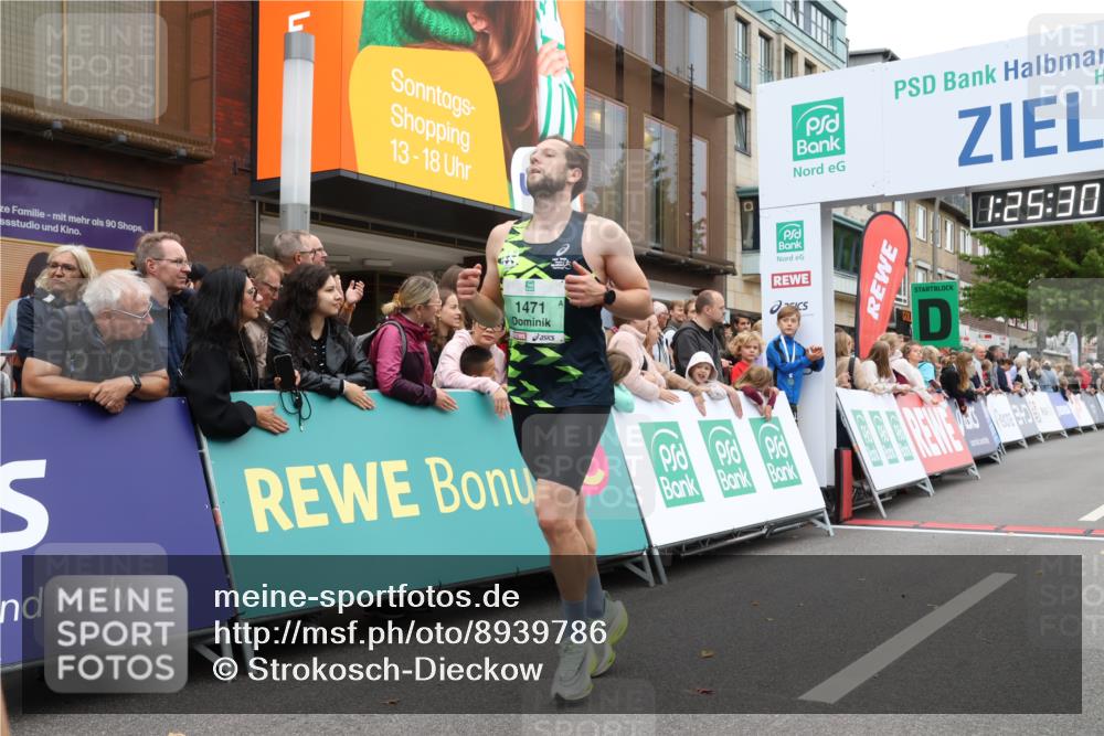 21.09.2025 - PSD Bank Halbmarathon Strokosch-Dieckow http://msf.ph/oto/8939786 21.09.2025 11:24:53 Ziel 1178, 1310, 1471, 1989 meine-sportfotos.de