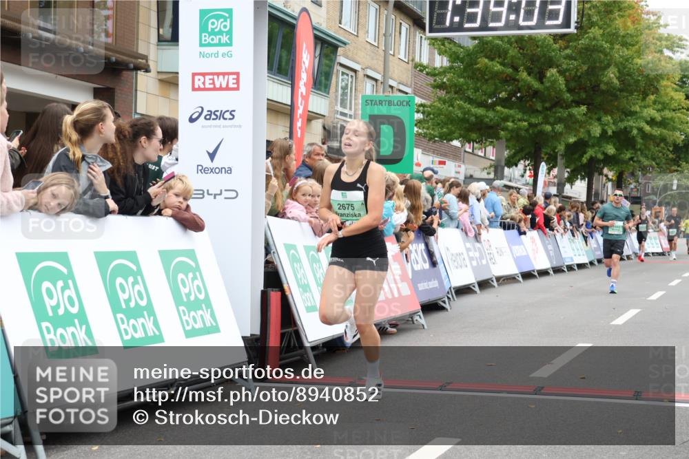 21.09.2025 - PSD Bank Halbmarathon Strokosch-Dieckow http://msf.ph/oto/8940852 21.09.2025 11:38:26 Ziel 1892, 1904, 1985, 2675 meine-sportfotos.de
