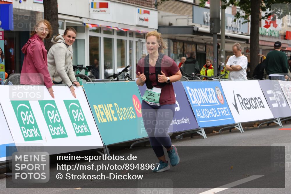 21.09.2025 - PSD Bank Halbmarathon Strokosch-Dieckow http://msf.ph/oto/8948967 21.09.2025 12:52:10 Ziel 3574, 3808 meine-sportfotos.de