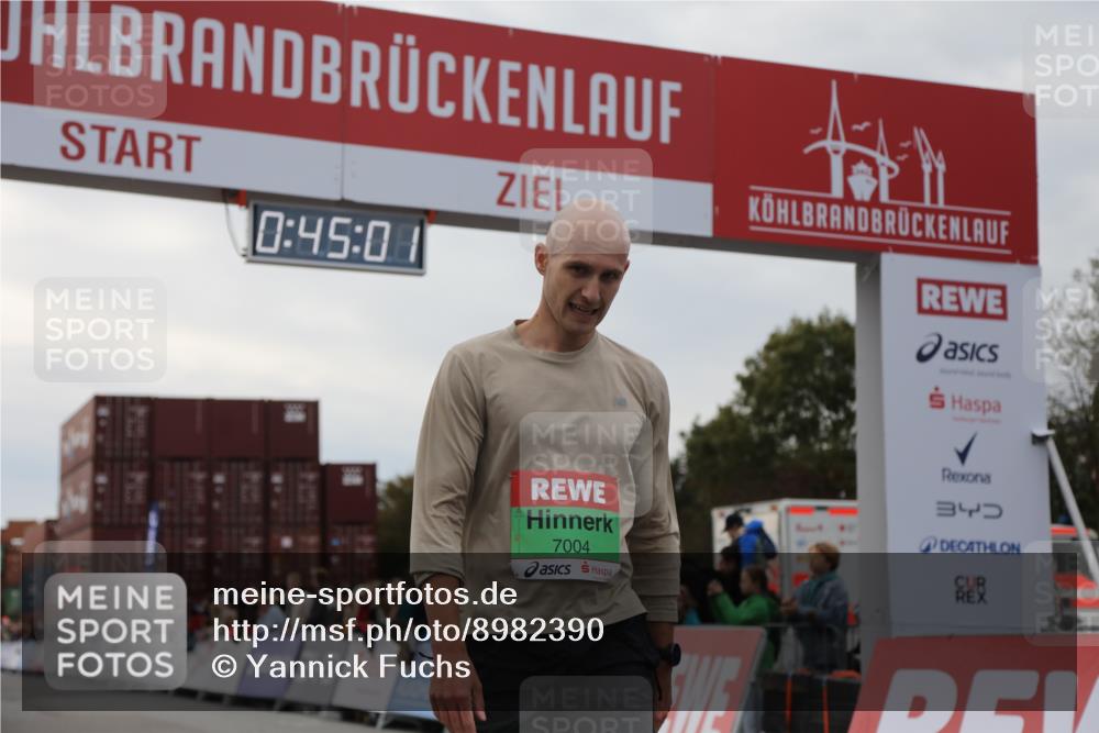 03.10.2025 - Köhlbrandbrückenlauf Yannick Fuchs http://msf.ph/oto/8982390 03.10.2025 15:45:00 Ziel  meine-sportfotos.de