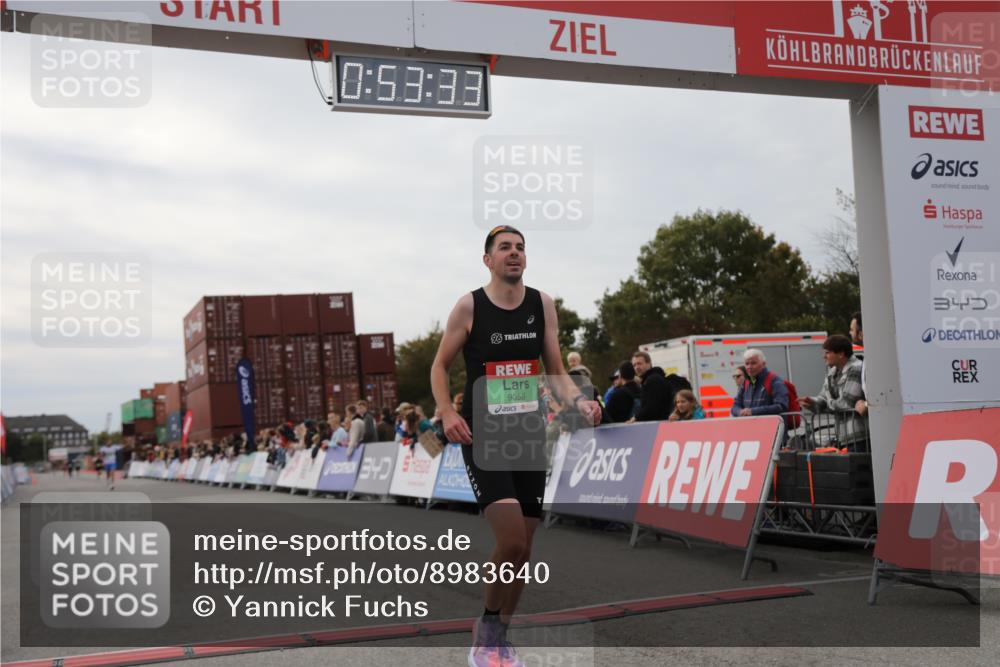 03.10.2025 - Köhlbrandbrückenlauf Yannick Fuchs http://msf.ph/oto/8983640 03.10.2025 15:53:31 Ziel 9058 meine-sportfotos.de