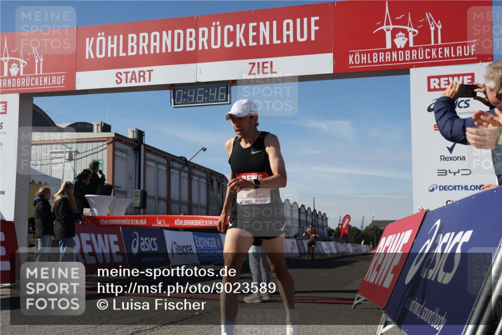 03.10.2025 - Köhlbrandbrückenlauf Luisa Fischer http://msf.ph/oto/9023589 03.10.2025 12:46:44 Ziel 4027, 4033, 6740 meine-sportfotos.de