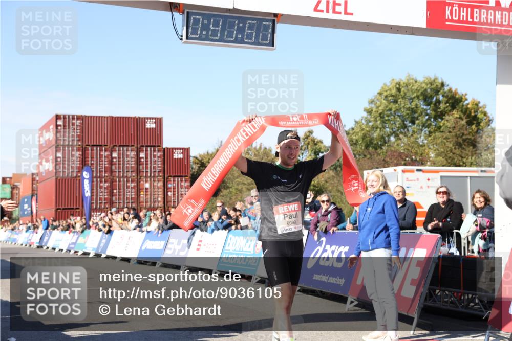 03.10.2025 - Köhlbrandbrückenlauf Lena Gebhardt http://msf.ph/oto/9036105 03.10.2025 12:41:57 Ziel 6099 meine-sportfotos.de