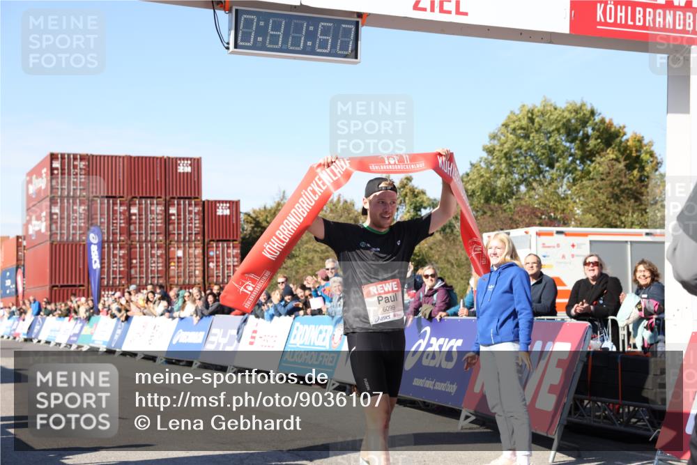 03.10.2025 - Köhlbrandbrückenlauf Lena Gebhardt http://msf.ph/oto/9036107 03.10.2025 12:41:57 Ziel 6099 meine-sportfotos.de
