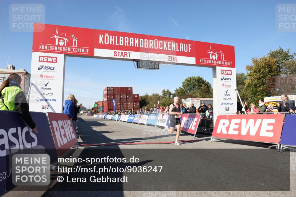03.10.2025 - Köhlbrandbrückenlauf Lena Gebhardt http://msf.ph/oto/9036247 03.10.2025 12:44:57 Ziel 6610 meine-sportfotos.de