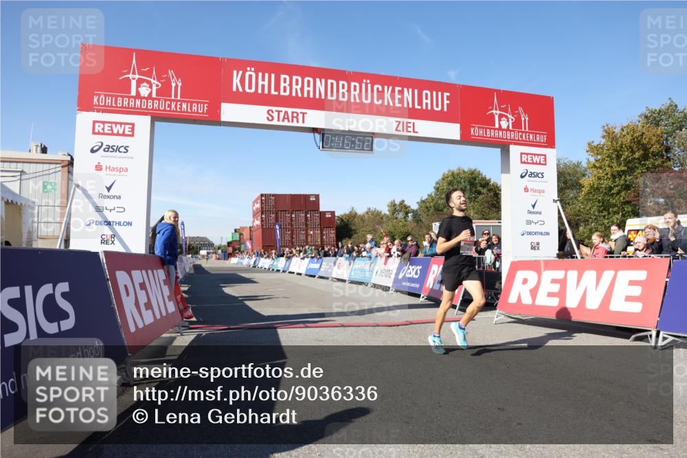 03.10.2025 - Köhlbrandbrückenlauf Lena Gebhardt http://msf.ph/oto/9036336 03.10.2025 12:45:52 Ziel 4010 meine-sportfotos.de