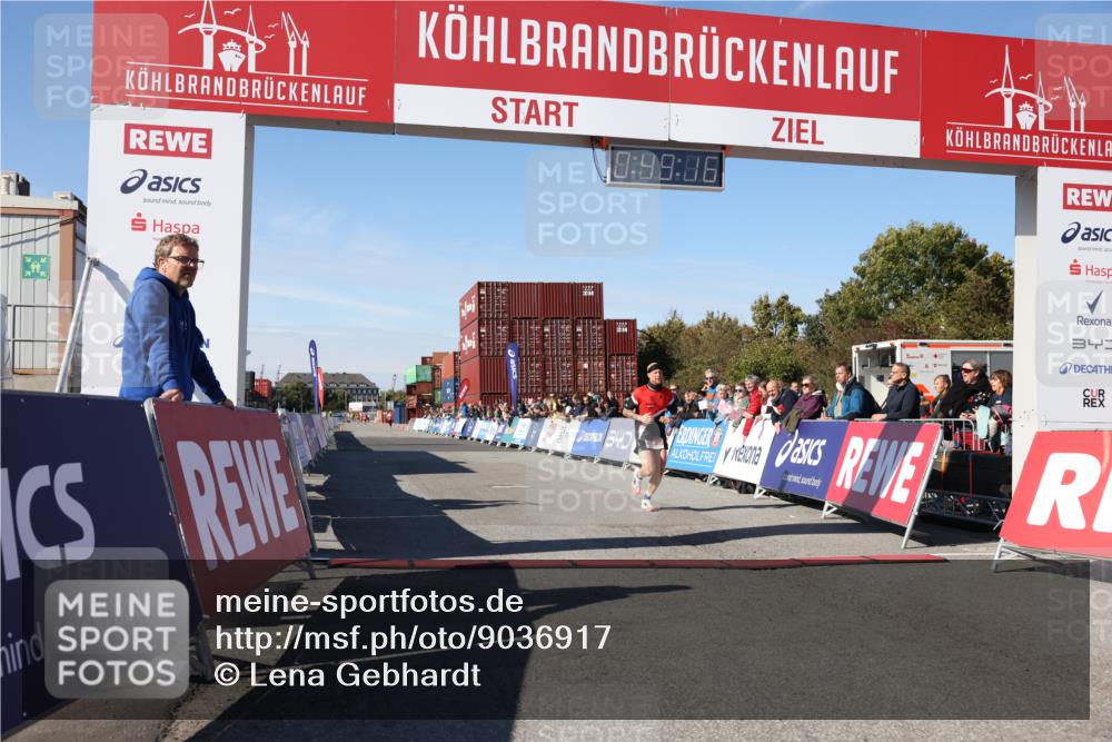 03.10.2025 - Köhlbrandbrückenlauf Lena Gebhardt http://msf.ph/oto/9036917 03.10.2025 12:49:17 Ziel 6514 meine-sportfotos.de