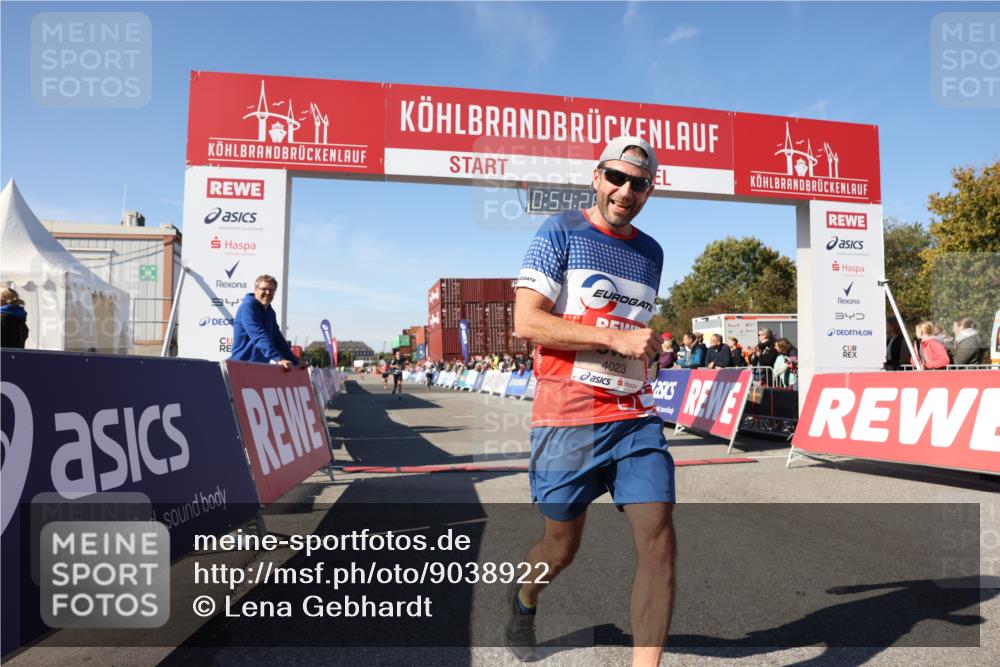03.10.2025 - Köhlbrandbrückenlauf Lena Gebhardt http://msf.ph/oto/9038922 03.10.2025 12:54:29 Ziel 4023, 4060, 4106 meine-sportfotos.de