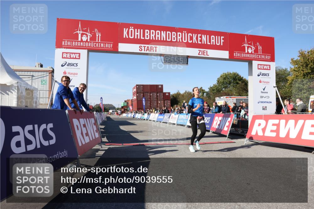 03.10.2025 - Köhlbrandbrückenlauf Lena Gebhardt http://msf.ph/oto/9039555 03.10.2025 12:55:52 Ziel 4594, 5966, 6100, 6480, 6762 meine-sportfotos.de