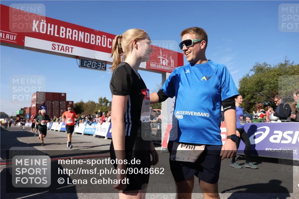 03.10.2025 - Köhlbrandbrückenlauf Lena Gebhardt http://msf.ph/oto/9048662 03.10.2025 13:20:33 Ziel 4269, 4385, 4570, 4591, 4672, 4739, 4790, 4859, 5082, 5208, 5543, 5631, 5790, 6777, 6807 meine-sportfotos.de