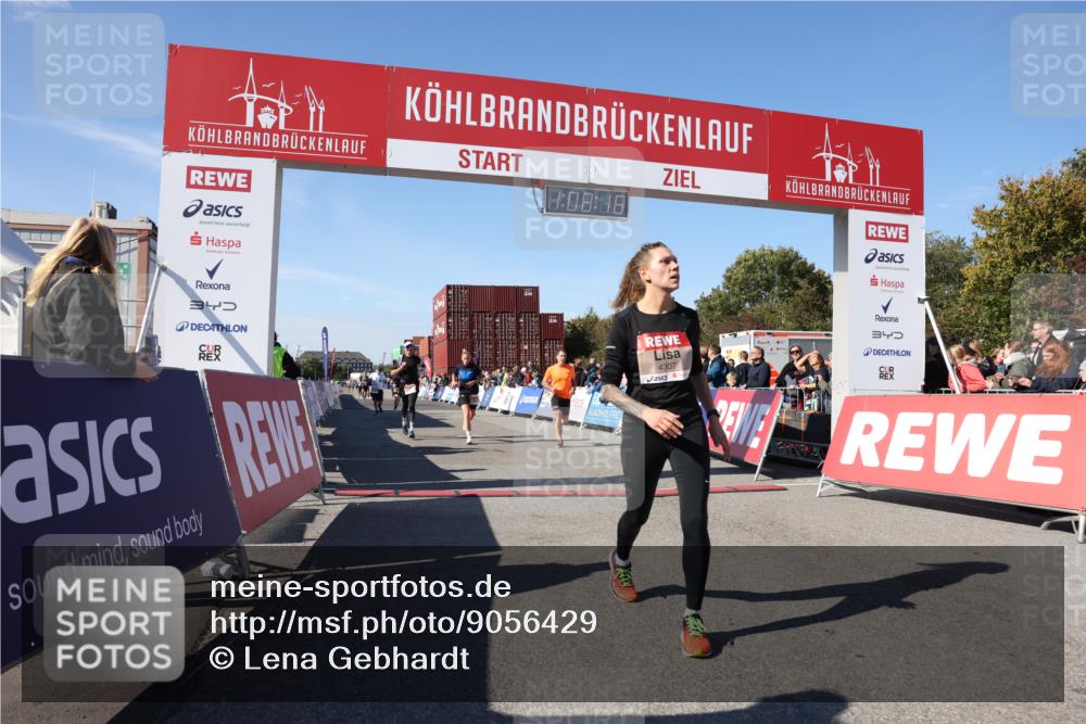 03.10.2025 - Köhlbrandbrückenlauf Lena Gebhardt http://msf.ph/oto/9056429 03.10.2025 13:08:16 Ziel 4107, 4307, 4409, 4768, 5243, 5804, 5994, 6021, 6569, 6635, 6752, 6774, 6824 meine-sportfotos.de