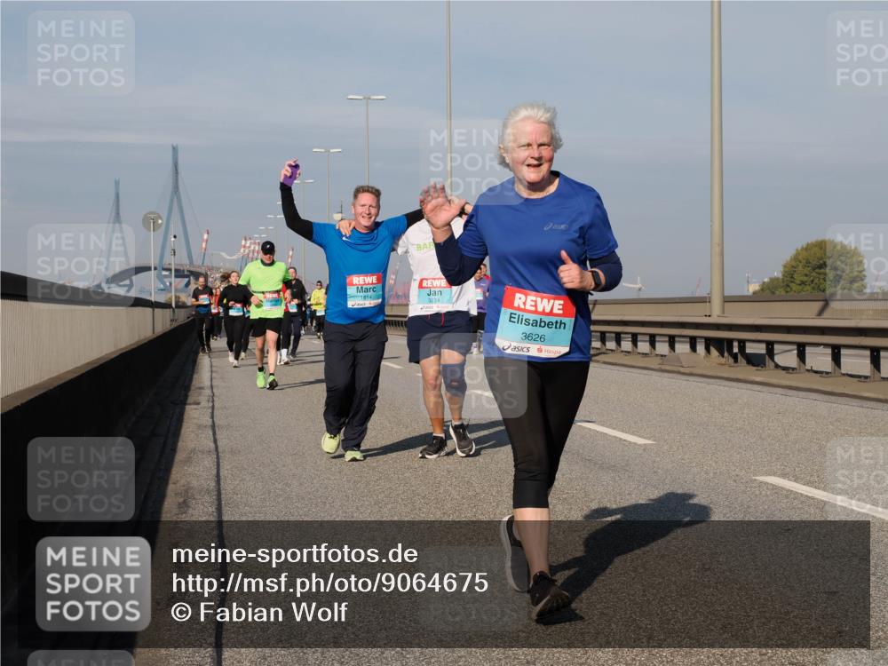 03.10.2025 - Köhlbrandbrückenlauf Fabian Wolf http://msf.ph/oto/9064675 03.10.2025 10:07:50 Position 3 3234, 3626, 1814 meine-sportfotos.de